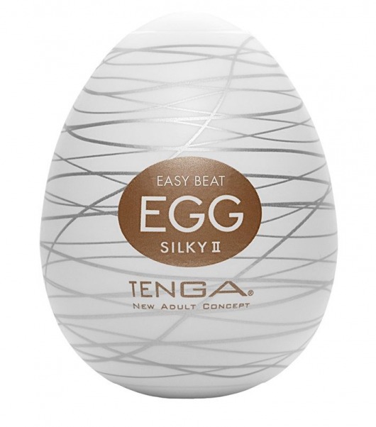 Мастурбатор-яйцо EGG Silky II - Tenga - в Невинномысске купить с доставкой