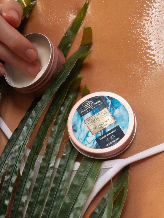 Массажная свеча  Гавайское лето - БиоМед - купить с доставкой в Невинномысске