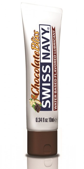 Лубрикант с ароматом шоколада Swiss Navy Chocolate Bliss Lube - 10 мл. - Swiss navy - купить с доставкой в Невинномысске