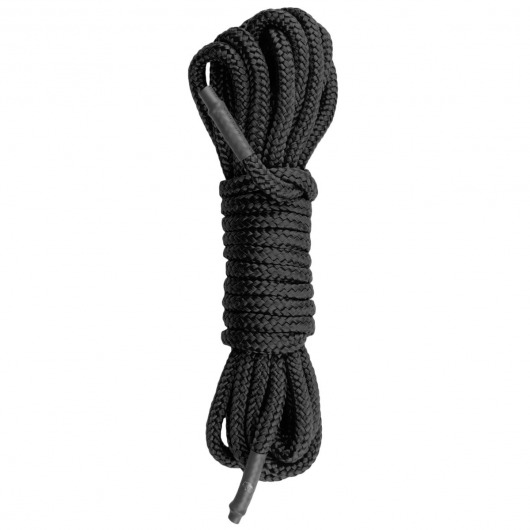 Черная веревка для бондажа Easytoys Bondage Rope - 5 м. - Easy toys - купить с доставкой в Невинномысске