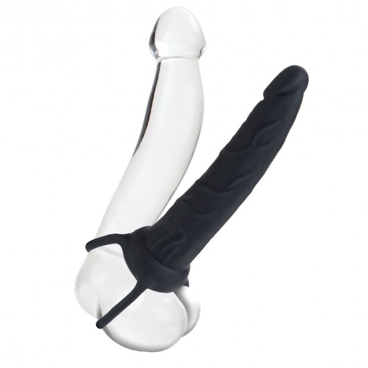 Насадка на пенис Silicone Love Rider Dual Penetrator для двойного проникновения - 14 см. - California Exotic Novelties - в Невинномысске купить с доставкой