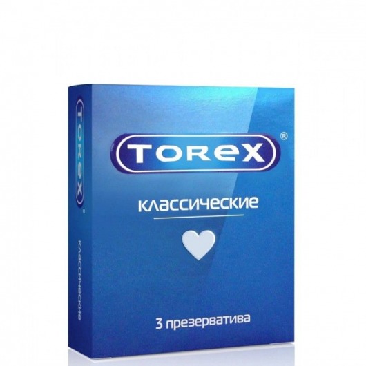 Гладкие презервативы Torex  Классические  - 3 шт. - Torex - купить с доставкой в Невинномысске