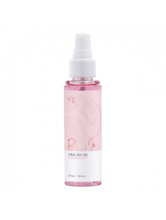 Гель для орального секса Sugar Rush с ароматом сладкой ваты - 60 мл. - CG - купить с доставкой в Невинномысске