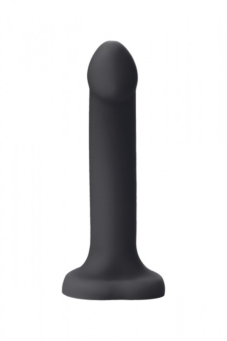 Черный фаллос с имитацией эякуляции Silicon Cum Dildo L - 19,6 см. - Strap-on-me - купить с доставкой в Невинномысске