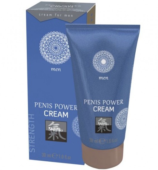 Возбуждающий крем для мужчин Penis Power Cream - 30 мл. - Shiatsu - купить с доставкой в Невинномысске