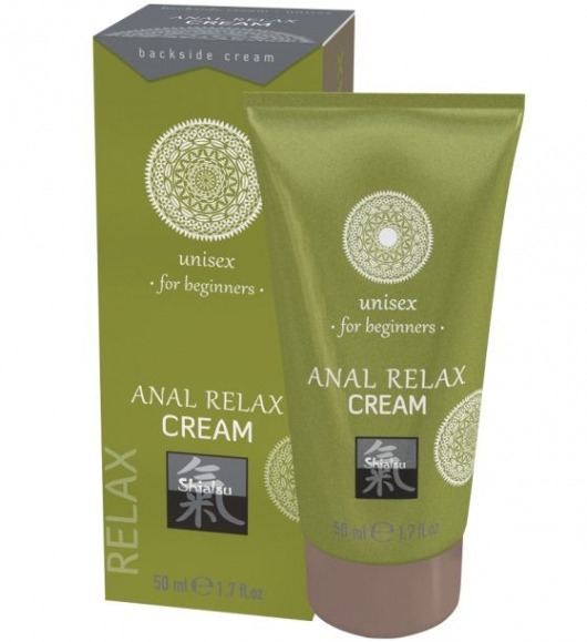 Анальный крем Anal Relax Cream - 50 мл. - Shiatsu - купить с доставкой в Невинномысске