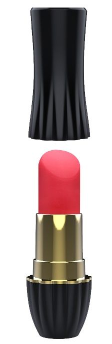 Клиторальный стимулятор-помада LIPSTICK - 9,3 см. - Dream Toys - купить с доставкой в Невинномысске