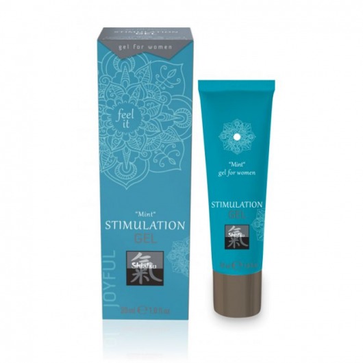 Возбуждающий интимный гель STIMULATION GEL Mint - 30 мл. - Shiatsu - купить с доставкой в Невинномысске