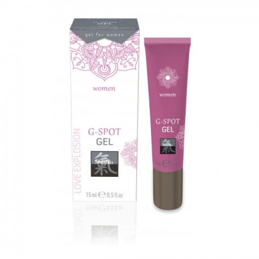 Возбуждающий интимный гель G-SPOT GEL - 15 мл. - Shiatsu - купить с доставкой в Невинномысске