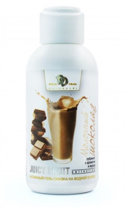 Интимный гель-смазка JUICY FRUIT с ароматом молочного шоколада - 100 мл. - БиоМед - купить с доставкой в Невинномысске