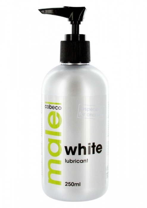 Анальная смазка на водной основе MALE Cobeco White Lubricant - 250 мл. - Cobeco - купить с доставкой в Невинномысске