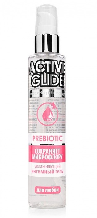 Увлажняющий интимный гель Active Glide Prebiotic - 100 гр. - Биоритм - купить с доставкой в Невинномысске