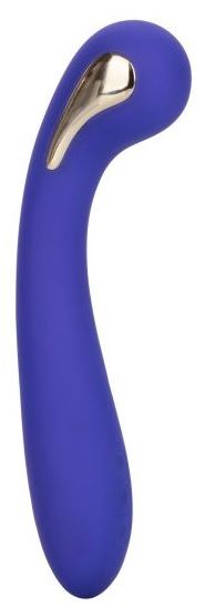 Фиолетовый вибромассажер с электростимуляцией Intimate Estim Petite G Wand - 19 см. - California Exotic Novelties - купить с доставкой в Невинномысске