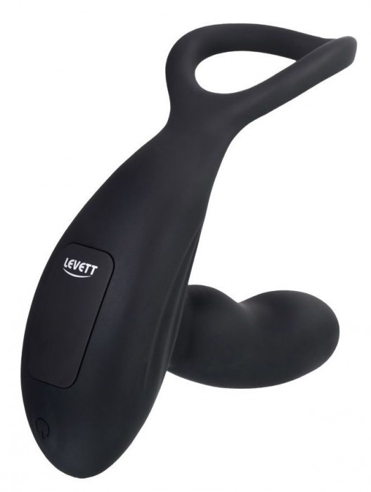 Черный стимулятор простаты Maud с вибрацией - Levett - в Невинномысске купить с доставкой
