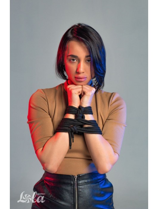 Черная веревка Do Not Disturb - 5 м. - Lola Games - купить с доставкой в Невинномысске