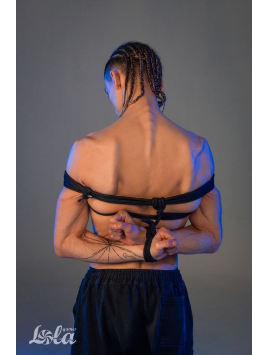 Черная веревка Do Not Disturb - 5 м. - Lola Games - купить с доставкой в Невинномысске