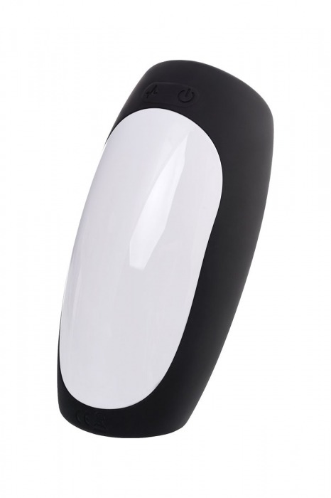 Черно-белый перезаряжаемый мастурбатор Erotist Hailstorm - Erotist Adult Toys - в Невинномысске купить с доставкой