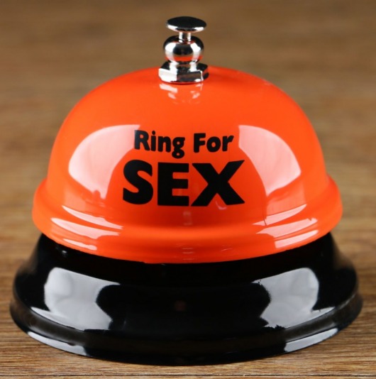 Настольный звонок RING FOR SEX - Сима-Ленд - купить с доставкой в Невинномысске