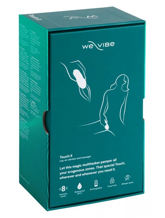 Изумрудный вибростимулятор We-Vibe Touch X - We-vibe