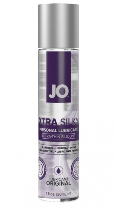 Лубрикант на силиконовой основе JO Xtra Silky - 30 мл. - System JO - купить с доставкой в Невинномысске