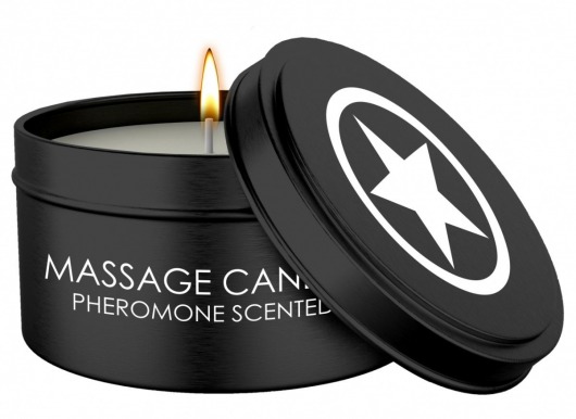 Массажная свеча с феромонами Massage Candle Pheromone Scented - Shots Media BV - купить с доставкой в Невинномысске