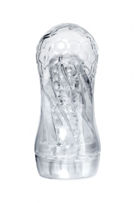 Прозрачный мастурбатор Jelf - A-toys - в Невинномысске купить с доставкой