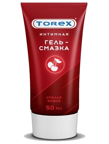 Смазка на водной основе TOREX  Спелая вишня  - 50 мл. - Torex - купить с доставкой в Невинномысске