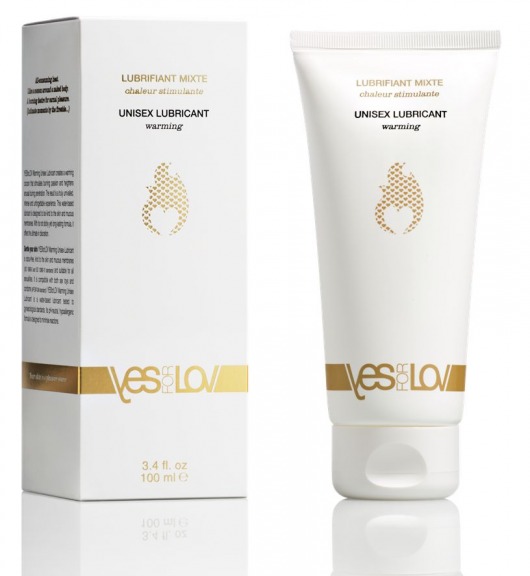 Лубрикант на водной основе с согревающим эффектом Warming Unisex Lubricant - 100 мл. - YESforLOV - купить с доставкой в Невинномысске