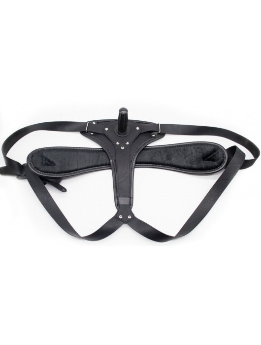 Реалистичный страпон Woman Midi с вагинальной пробкой - 19 см. - LOVETOY (А-Полимер) - купить с доставкой в Невинномысске