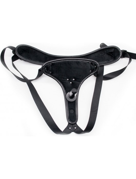 Реалистичный страпон Woman Midi с вагинальной пробкой - 19 см. - LOVETOY (А-Полимер) - купить с доставкой в Невинномысске