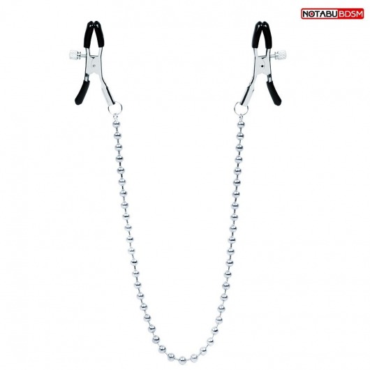 Оригинальные зажимы на соски с бусами - Notabu - купить с доставкой в Невинномысске