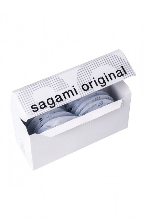 Презервативы Sagami Original 0.02 L-size увеличенного размера - 10 шт. - Sagami - купить с доставкой в Невинномысске