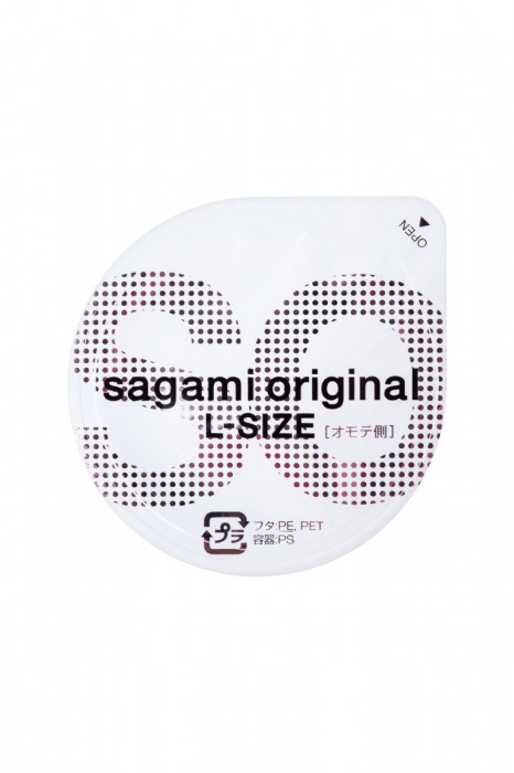 Презервативы Sagami Original 0.02 L-size увеличенного размера - 10 шт. - Sagami - купить с доставкой в Невинномысске