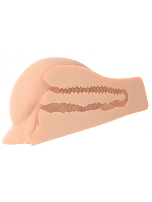 Телесный мастурбатор-полуторс Perfect Ass Masturbator - Pipedream - в Невинномысске купить с доставкой