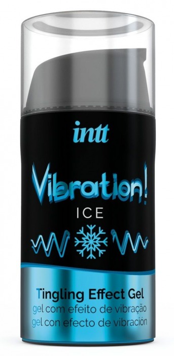 Жидкий интимный гель с эффектом вибрации Vibration! Ice - 15 мл. - INTT - купить с доставкой в Невинномысске