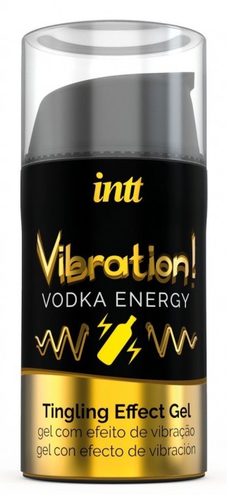 Жидкий интимный гель с эффектом вибрации Vibration! Vodka Energy - 15 мл. - INTT - купить с доставкой в Невинномысске