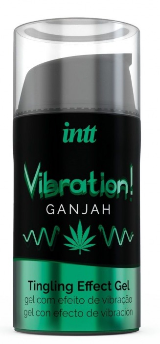 Жидкий интимный гель с эффектом вибрации Vibration! Ganjah - 15 мл. - INTT - купить с доставкой в Невинномысске