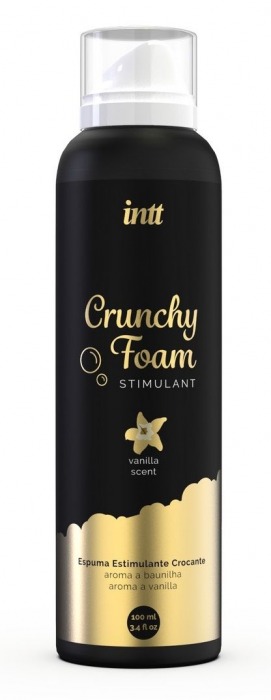 Пенка для массажа Crunchy Foam Stimulant Vanilla - 100 мл. - INTT - купить с доставкой в Невинномысске