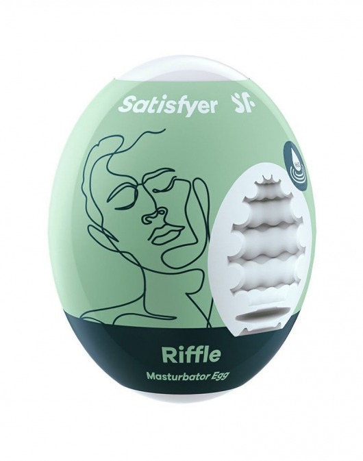 Мастурбатор-яйцо Satisfyer Riffle Mini Masturbator - Satisfyer - в Невинномысске купить с доставкой