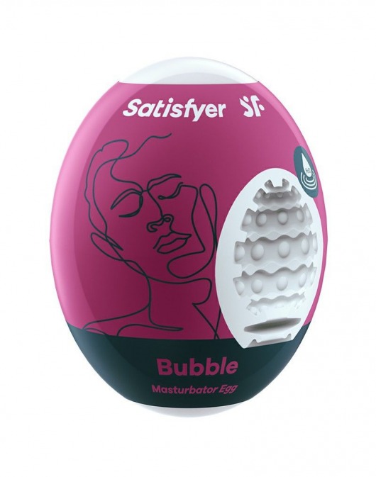 Мастурбатор-яйцо Satisfyer Bubble Mini Masturbator - Satisfyer - в Невинномысске купить с доставкой