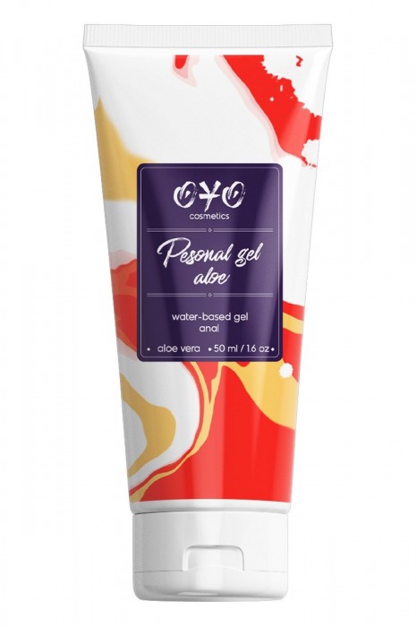 Анальная смазка на водной основе OYO Personal Gel Aloe - 50 мл. - OYO - купить с доставкой в Невинномысске