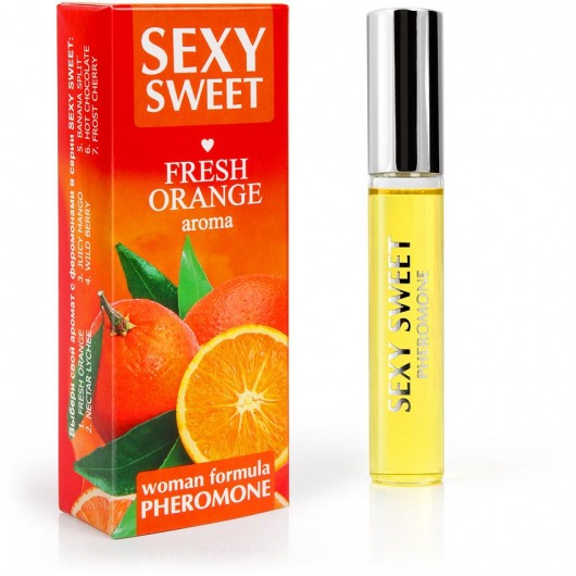 Парфюм для тела с феромонами Sexy Sweet с ароматом апельсина - 10 мл. -  - Магазин феромонов в Невинномысске