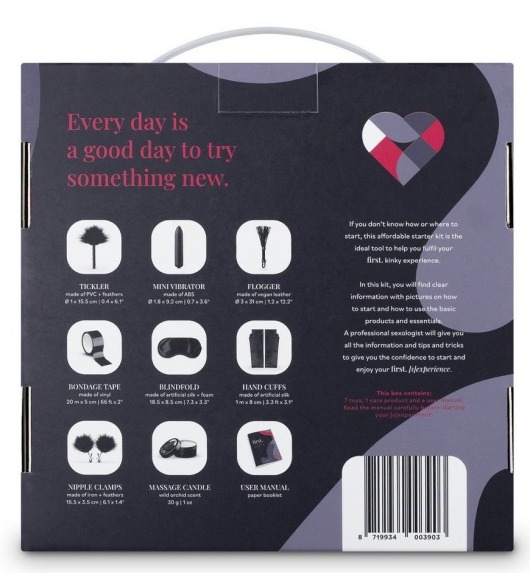 Стартовый набор БДСМ First Kinky Experience - Loveboxxx - купить с доставкой в Невинномысске