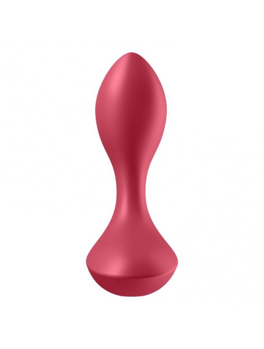 Красный вибромассажёр простаты Satisfyer Backdoor Lover - 14 см. - Satisfyer - в Невинномысске купить с доставкой