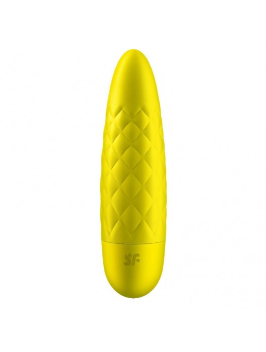 Желтый мини-вибратор Ultra Power Bullet 5 - Satisfyer