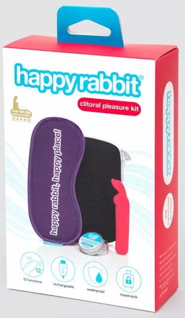 Набор для клиторальной стимуляции Clitoral Pleasure Kit из 4 предметов - Happy Rabbit