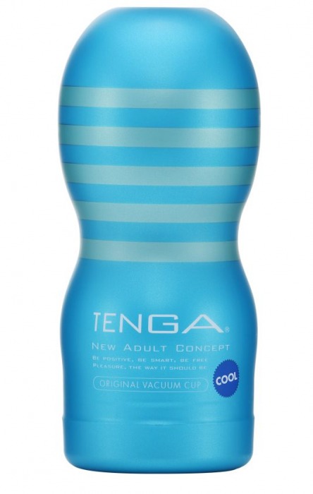 Мастурбатор с охлаждающей смазкой TENGA Original Vacuum Cup Cool - Tenga - в Невинномысске купить с доставкой