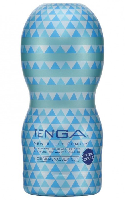 Мастурбатор с охлаждающей смазкой TENGA Original Vacuum Cup Extra Cool - Tenga - в Невинномысске купить с доставкой