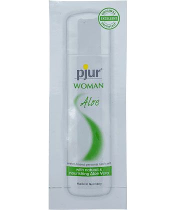 Лубрикант на водной основе pjur WOMAN Aloe - 2 мл. - Pjur - купить с доставкой в Невинномысске