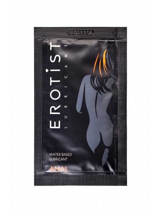 Пробник лубриканта на водной основе Erotist Anal - 4 мл. - Erotist Lubricants - купить с доставкой в Невинномысске